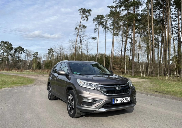 Honda CR-V cena 66499 przebieg: 292900, rok produkcji 2016 z Międzyrzecz małe 529